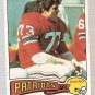 1975 Topps Football Card #318 John Hannah New England Patriots GD