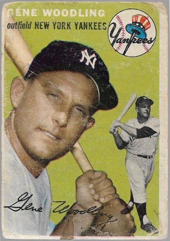 1954 Topps Baseball Card #106 Dick Kokos Baltimore Orioles GD