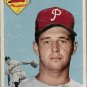 1954 Topps Baseball Card #108 Thornton Kipper RC Philadelphia Phillies FR