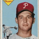 1954 Topps Baseball Card #108 Thornton Kipper RC Philadelphia Phillies GD