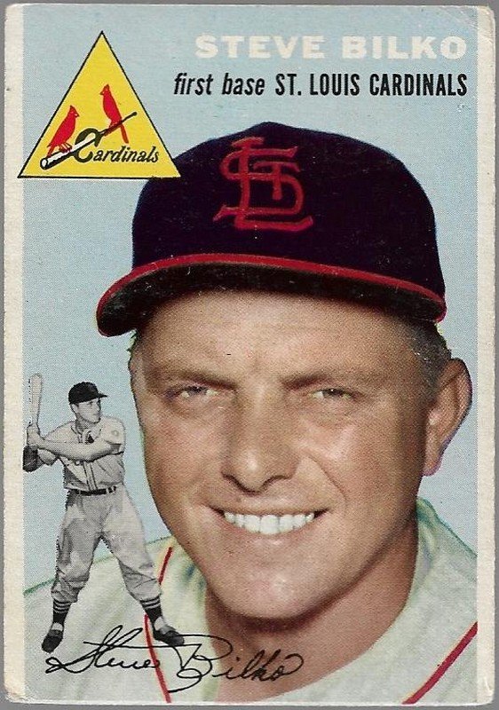 1957 Topps Baseball Card #206 Willard Schmidt St. Louis Cardinals PR