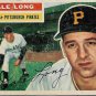 1956 Topps Baseball Card #56 Dale Long Pittsburgh Pirates FR