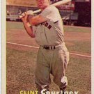 1957 Topps Baseball Card #51 Clint Courtney Washington Senators GD
