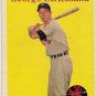 1958 Topps Baseball Card #102 George Strickland Cleveland Indians FR