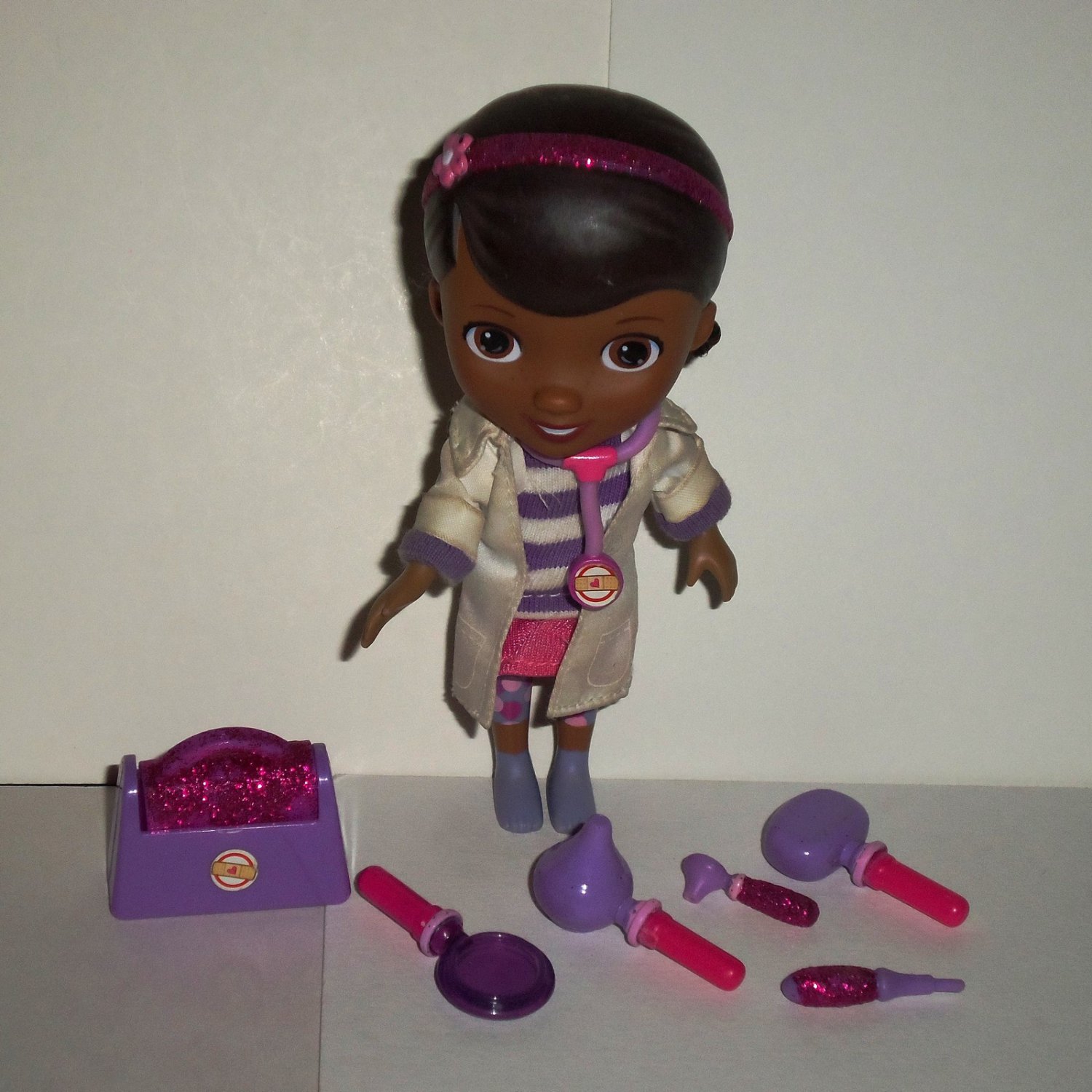 doc mcstuffins doll and doctor kit