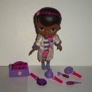 Disney Doc McStuffins Doll w/ Medical Equipment from Talkin' Check-Up Set Just Toys Loose Used