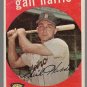 1959 Topps Baseball Card #378 Gail Harris Detroit Tigers GD