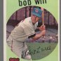 1959 Topps Baseball Card #388 Bob Will RC Chicago Cubs GD B