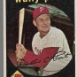 1959 Topps Baseball Card #398 Wally Post Philadelphia Phillies GD B