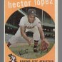 1959 Topps Baseball Card #402 Hector Lopez Kansas City Athletics GD A
