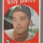 1959 Topps Baseball Card #410 Billy Pierce Chicago White Sox GD B