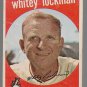 1959 Topps Baseball Card #411 Whitey Lockman Baltimore Orioles GD