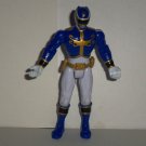 Power Rangers Megaforce 4" Blue Ranger Action Figure Loose Used