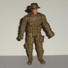3.75" Soldier w/ Tan Outfit and Hat Action Figure Loose Used