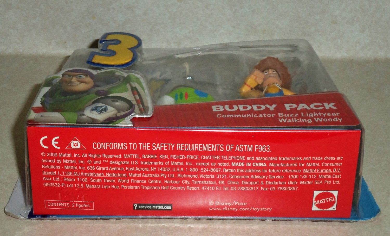 Disney Pixar Toy Story 3 Buddy Pack Communicator Buzz Lightyear