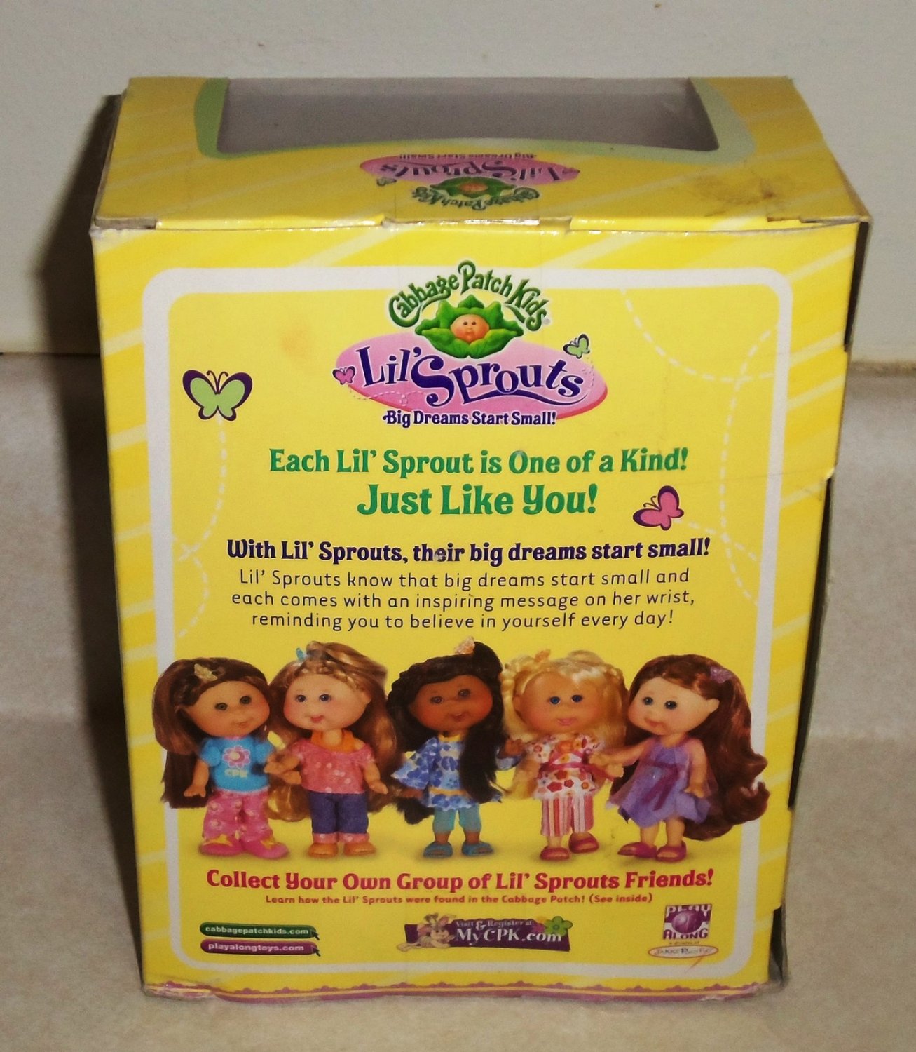 cabbage patch doll package