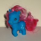 Blue Fakie Pony w/ Diamond Symbols Pink Hair Loose Used