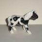 Black & White Horse Pony PVC Plastic Toy Animal Figure Loose Used