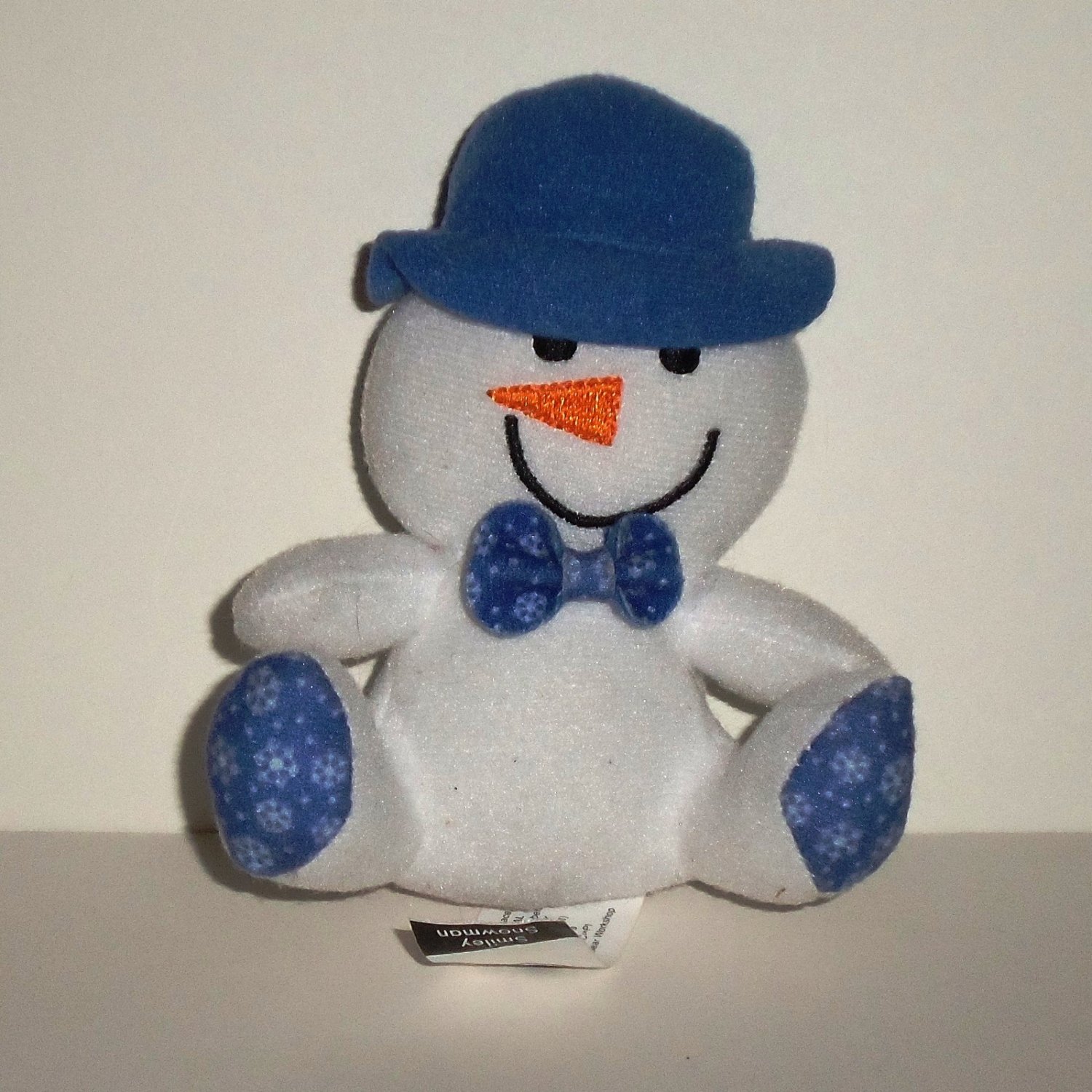 McDonald's 2015 Build-A-Bear Workshop Smiley Snowman Happy Meal Toy Loose
