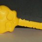 Monster High Yellow Skull Doll Plastic Hair Brush Mattel 2010 Loose Used