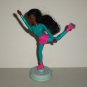 McDonald's 1995 Barbie Ice Skatin' Doll Happy Meal Toy Loose Used