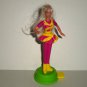 McDonald's 1995 Barbie Dance Moves Barbie Doll Happy Meal Toy Loose Used