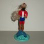 McDonald's 1995 Barbie Lifeguard Barbie Doll Happy Meal Toy Loose Used