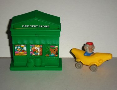 McDonald's 1995 Busy World of Richard Scarry Bananas Gorilla Grocery Store Happy Meal Toy Loose Used