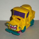 Wendy's 1996 Cartoons Yellow Split Apart Car Kids Meal Toy Loose Used