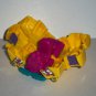 Wendy's 1996 Cartoons Yellow Split Apart Car Kids Meal Toy Loose Used