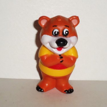 McDonald's 1987 Kissyfur Bear Figure Happy Meal Toy Loose Used