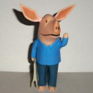 Spin Master 2010 Olivia the Pig Dad Figure Loose Used