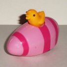 MGS Chick in Easter Egg Pullback Racer Toy Loose Used
