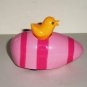 MGS Chick in Easter Egg Pullback Racer Toy Loose Used
