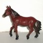 Toy Major 1999 5" Brown Horse Plastic Toy Figure Loose Used