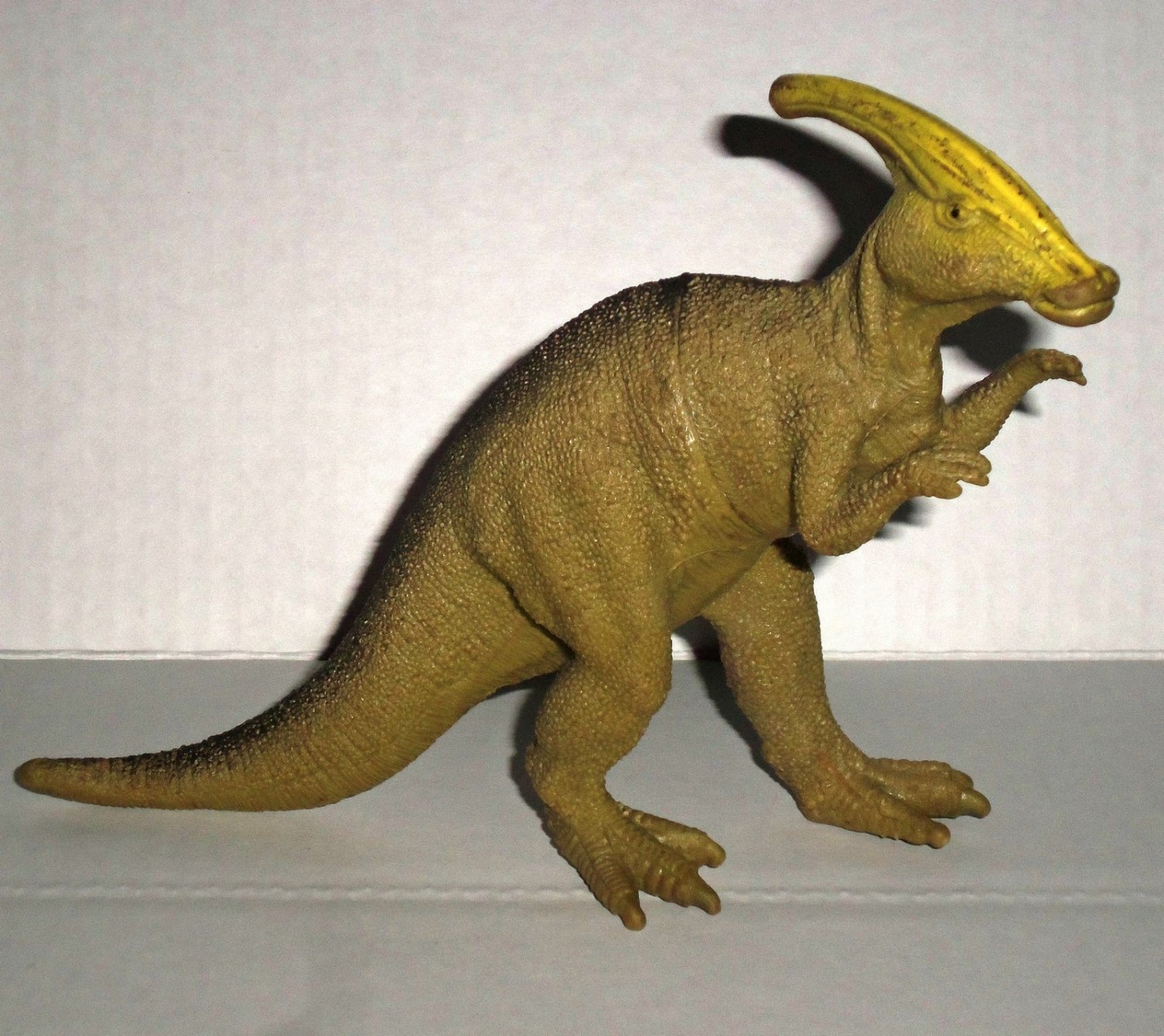 Dinosaur Gray Green Parasaurolophus 8