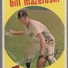 1959 Topps Baseball Card #415 Bill Mazeroski Pittsburgh Pirates FR