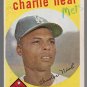 1959 Topps Baseball Card #427 Charlie Neal Los Angeles Dodgers GD