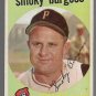 1959 Topps Baseball Card #432 Smoky Burgess Pittsburgh Pirates GD A