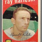 1959 Topps Baseball Card #442 Ray Narleski Detroit Tigers GD