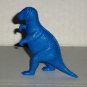 Allosaurus Blue 2.75" Plastic Dinosaur Figure Loose Used