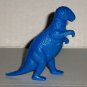 Allosaurus Blue 2.75" Plastic Dinosaur Figure Loose Used