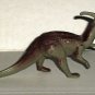 Parasaurolophus Gray & Brown 5" Dinosaur Figure Loose Used