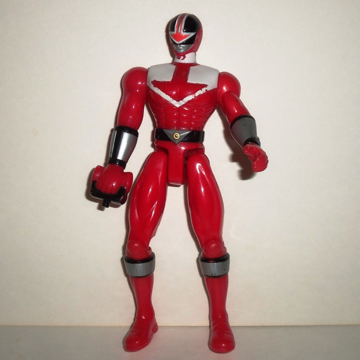 RARE 2001 POWER RANGERS TIME FORCE RED TF FIGHTER POWER RANGER