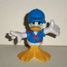 Fisher-Price Disney Donald Duck PVC Figure from W5101 Rescue Vehicles Set Loose Used