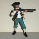 Chap Mei Revolutionary War American Soldier Action Figure Loose Used