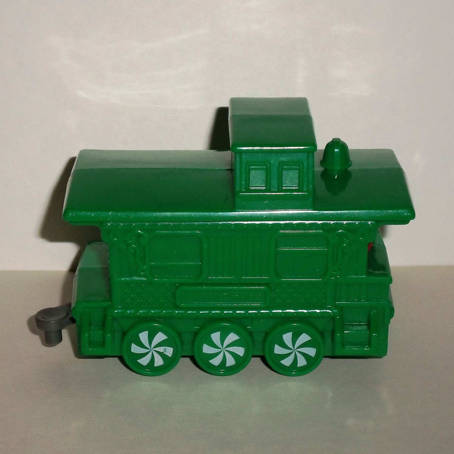 2017 McDonald's Caboose Holiday Express Green Train Car Happy Meal Toy #12 