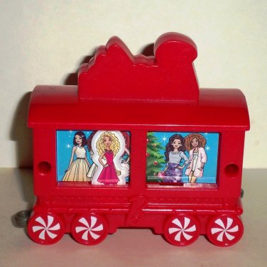 McDonald's 2017 Holiday Express Barbie Train Car Happy Meal Toy Christmas Loose Used