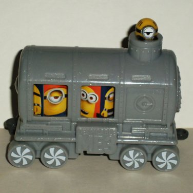McDonald's 2017 Holiday Express Despicable Me 3 Train Car Happy Meal Toy Christmas Loose Used