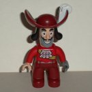 Lego Duplo Disney Jake and The Never Land Pirates Captain Hook Figure Loose Used